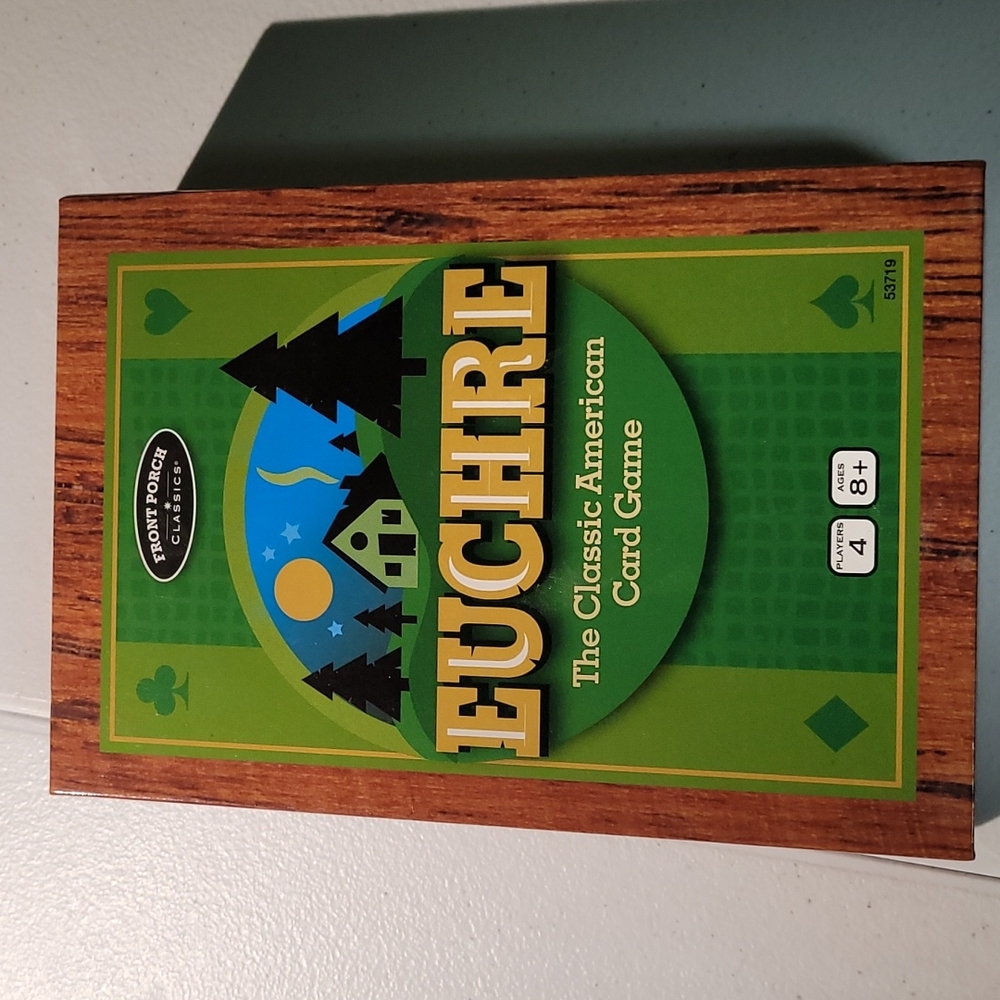 NIB Euchre card game